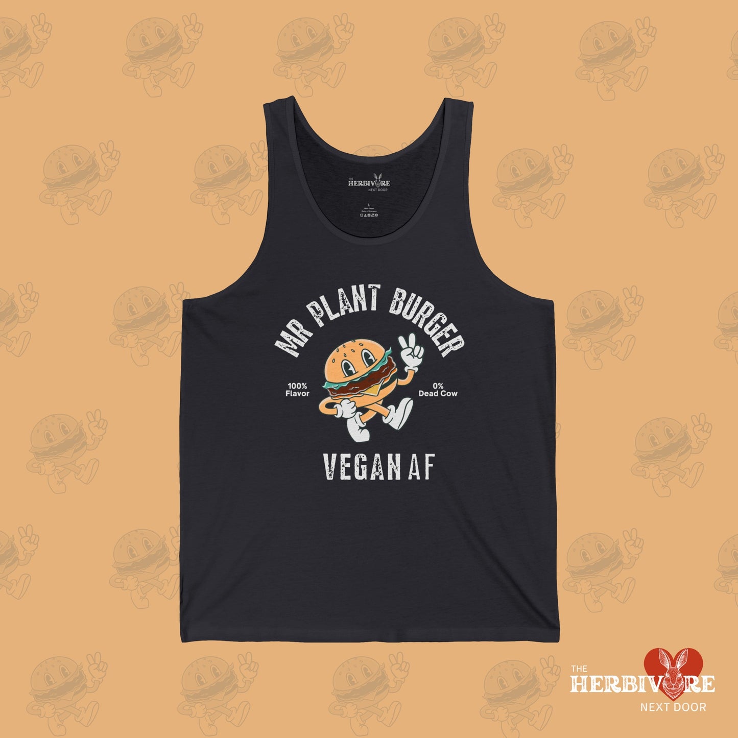Mr Plant Burger - Unisex Jersey Tank