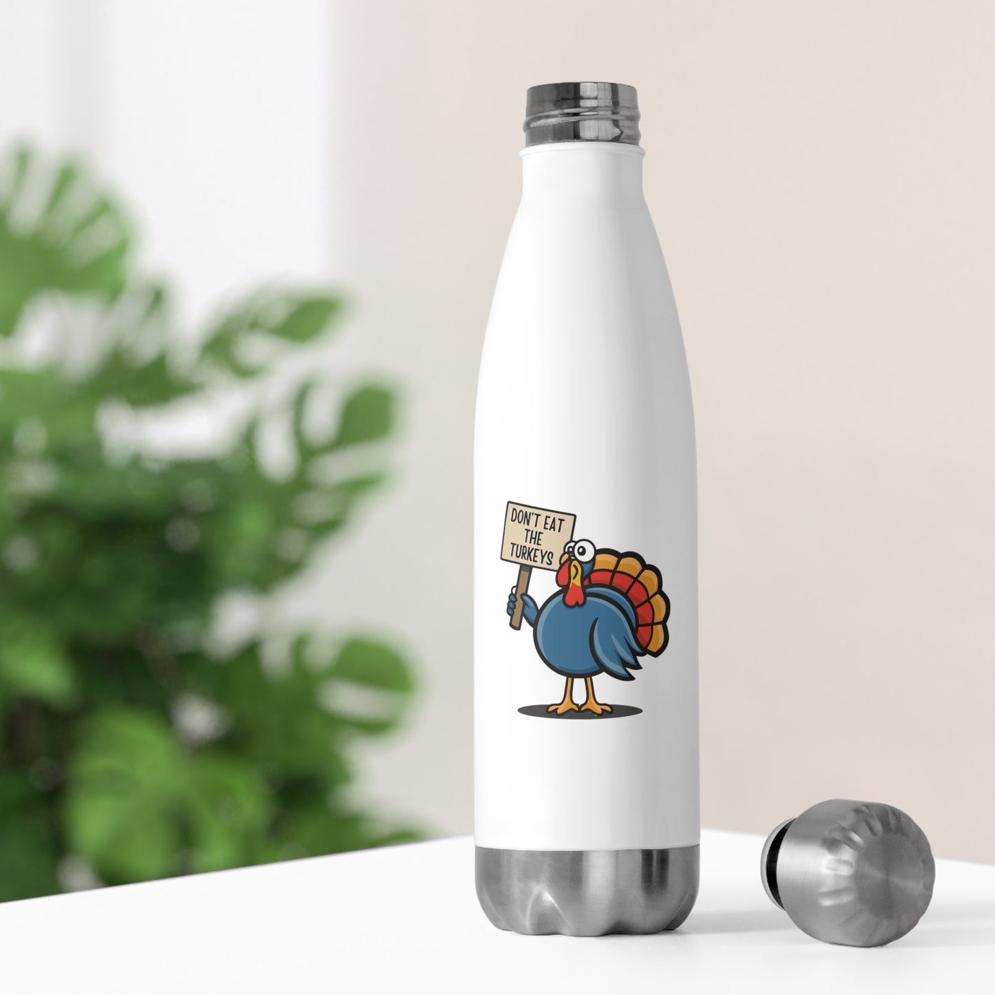 Don't Eat the Turkeys - 20oz Insulated Water Bottle