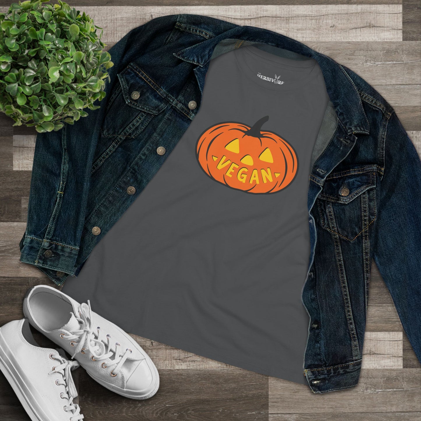 Vegan-o-lantern - Women's Style B&C 6400