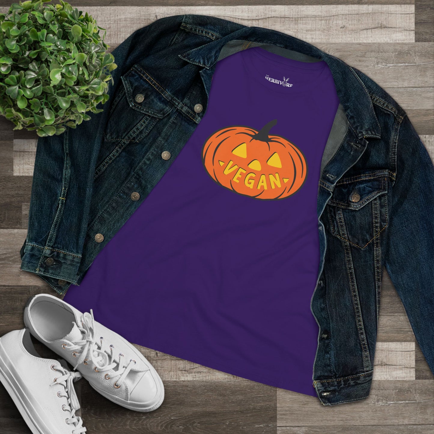 Vegan-o-lantern - Women's Style B&C 6400