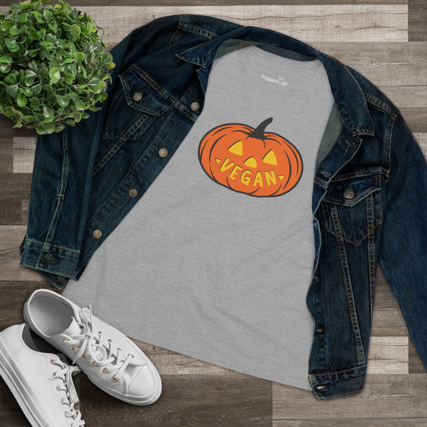 Vegan-o-lantern - Women's Style B&C 6400
