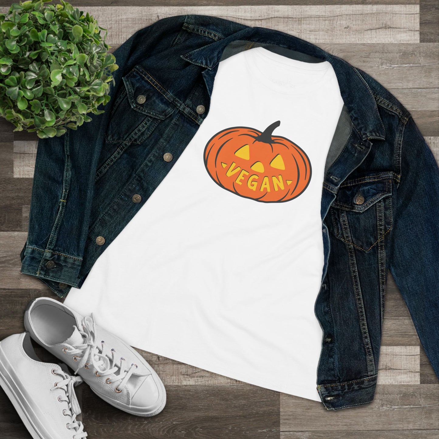 Vegan-o-lantern - Women's Style B&C 6400