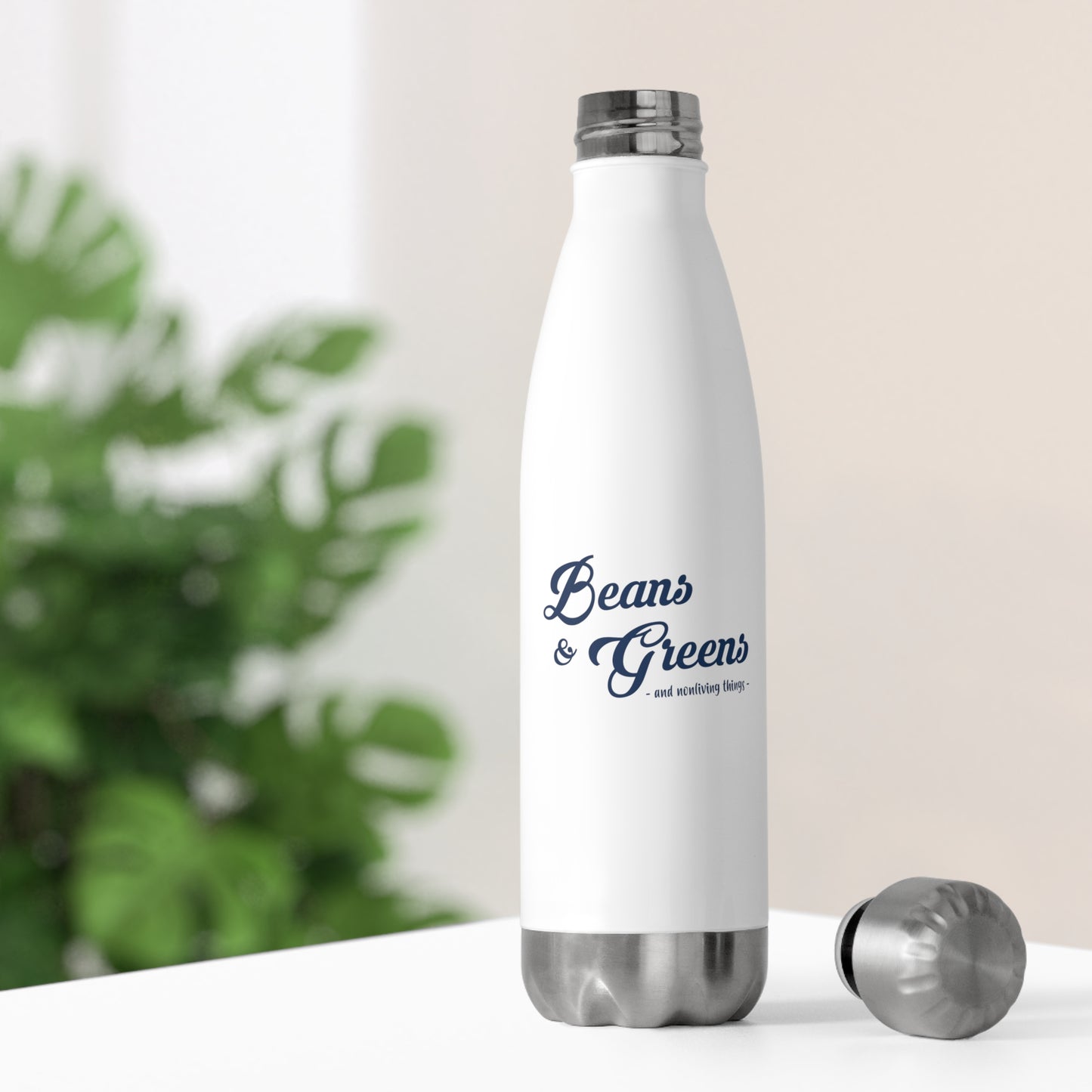 Beans & Greens -  20oz Insulated Water Bottle