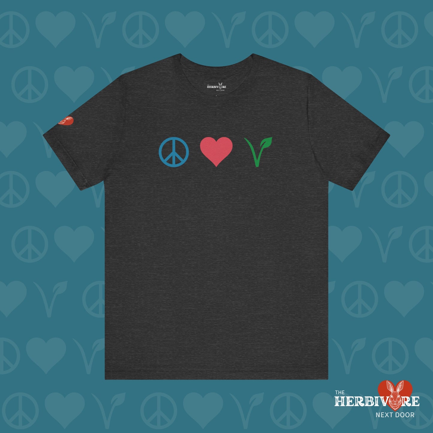 Peace Love Vegan - Unisex