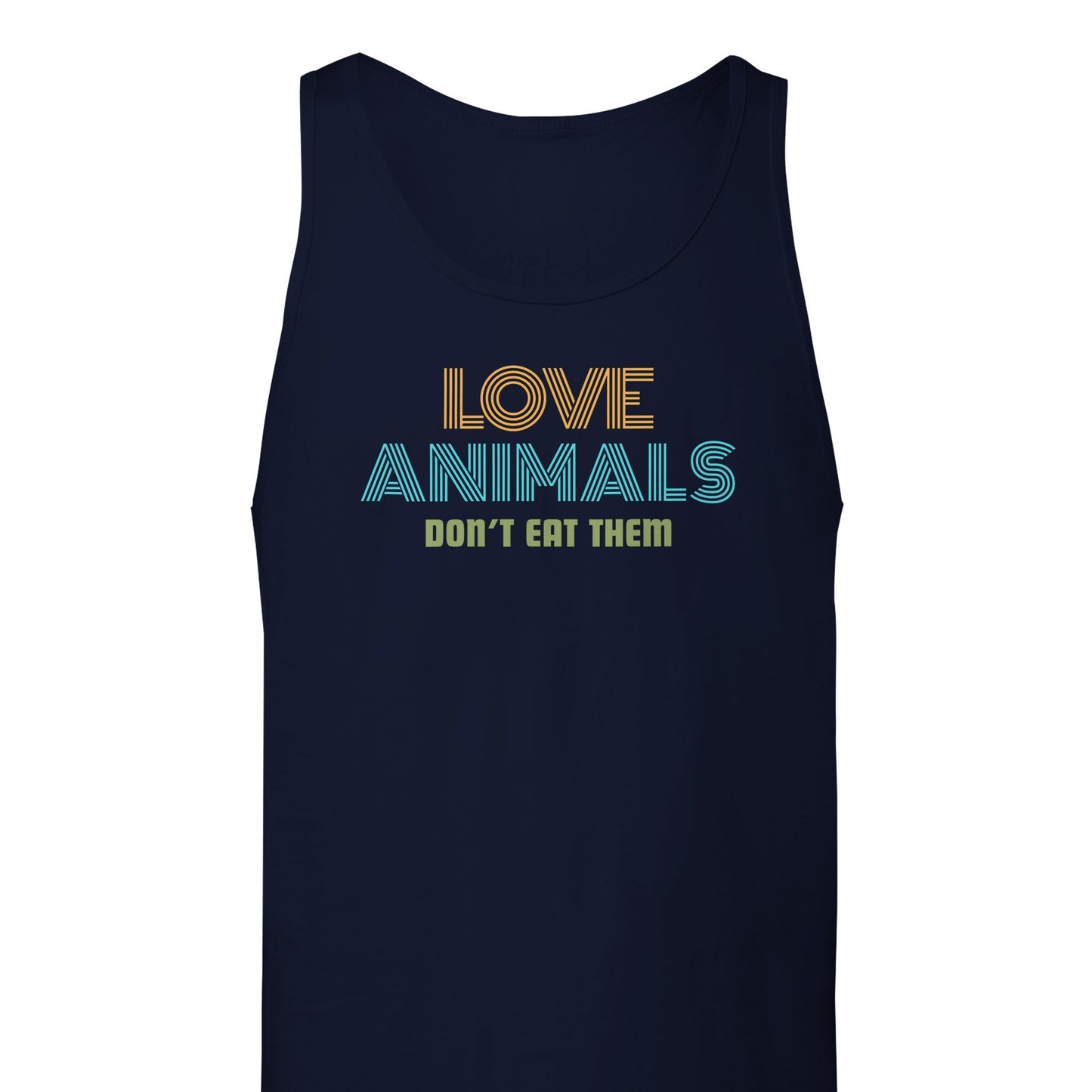 Love Animals, Don't Eat Them - Unisex Tank Top