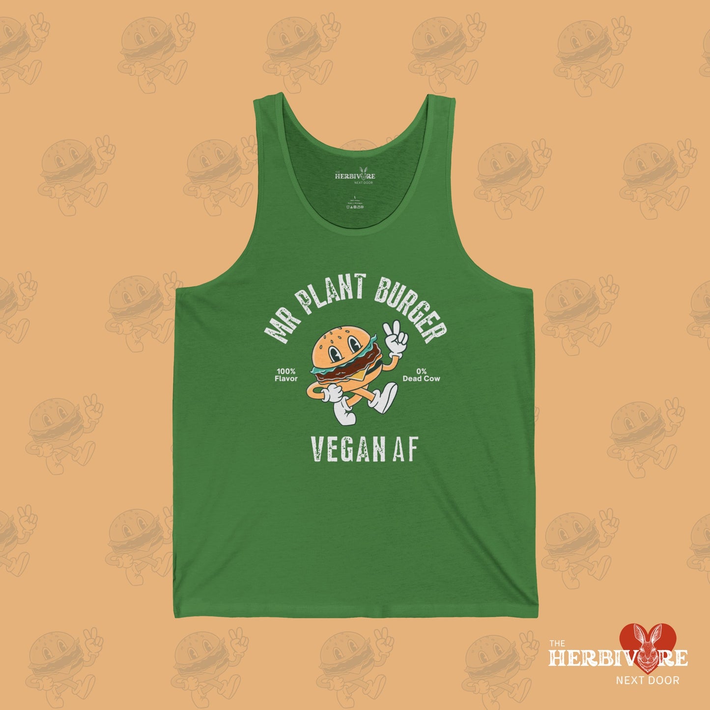 Mr Plant Burger - Unisex Jersey Tank