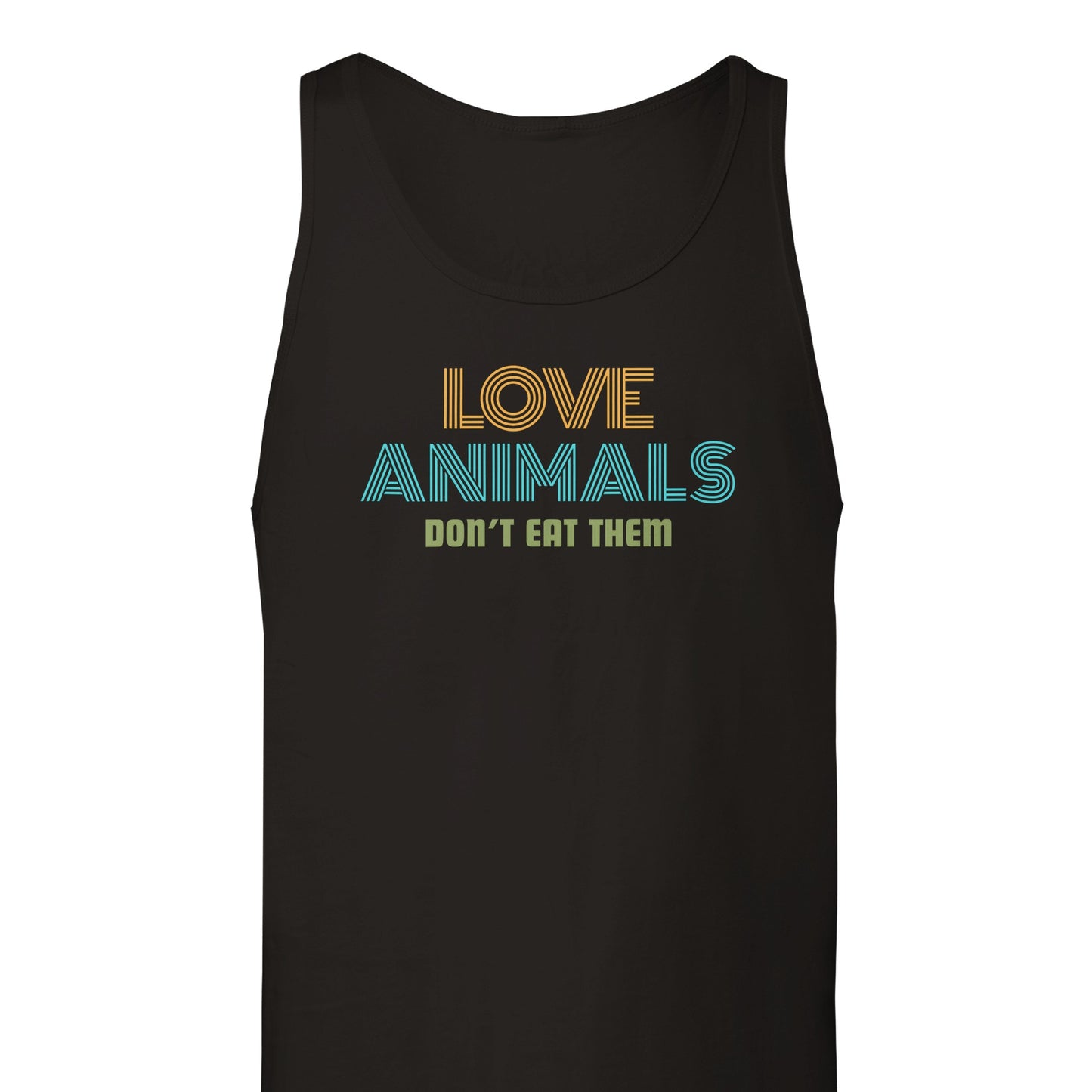 Love Animals, Don't Eat Them - Unisex Tank Top