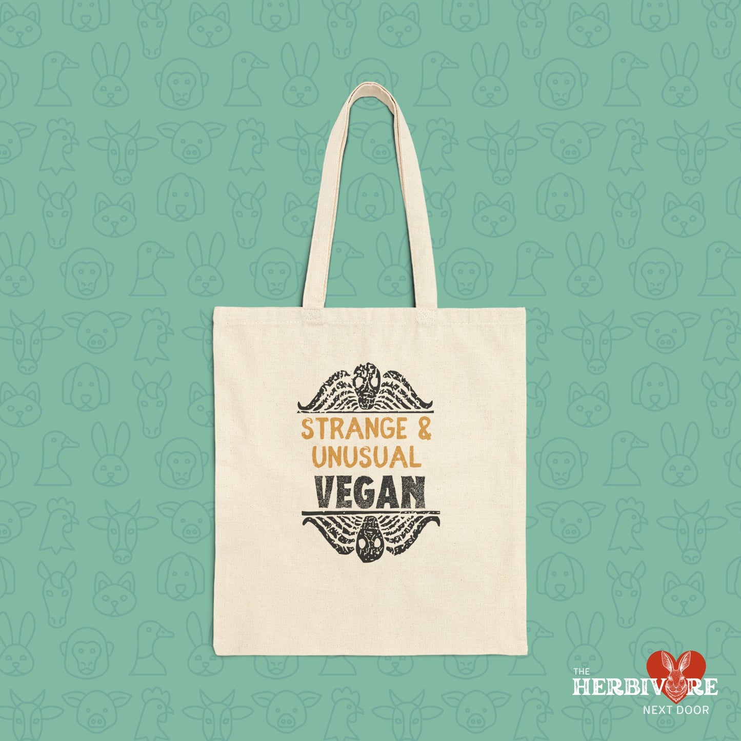 Strange & Unusual - Cotton Canvas Tote Bag