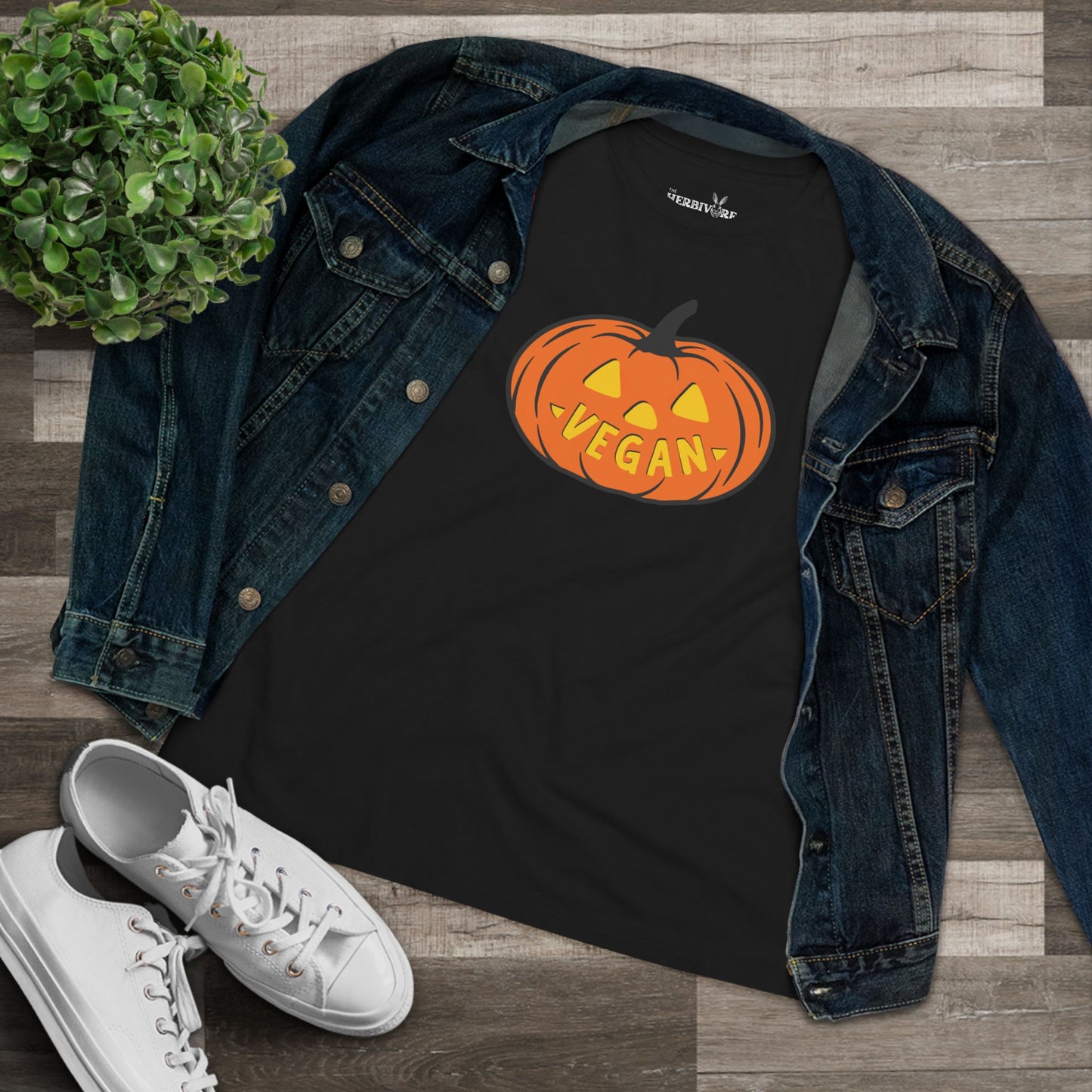 Vegan-o-lantern - Women's Style B&C 6400