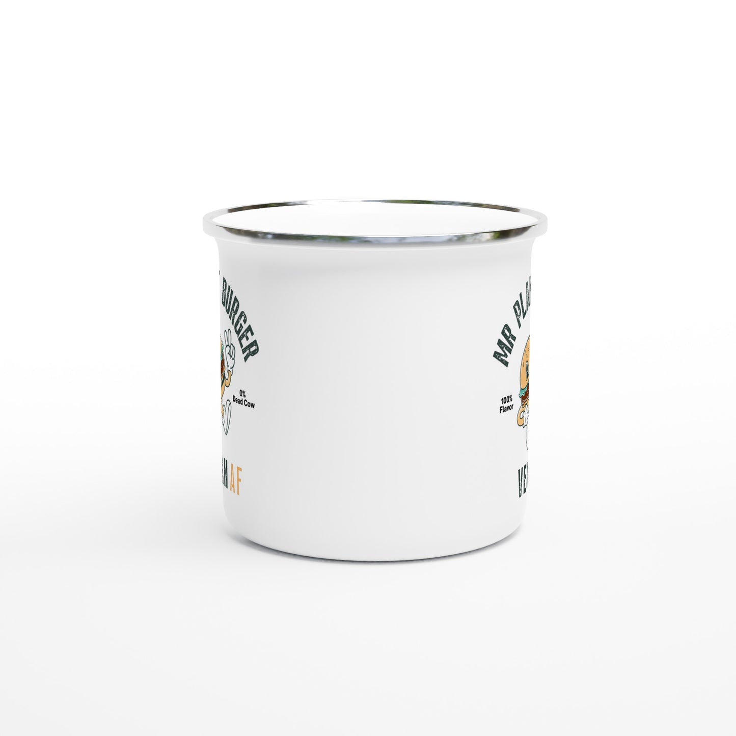 Mr Plant Burger Enamel Mug