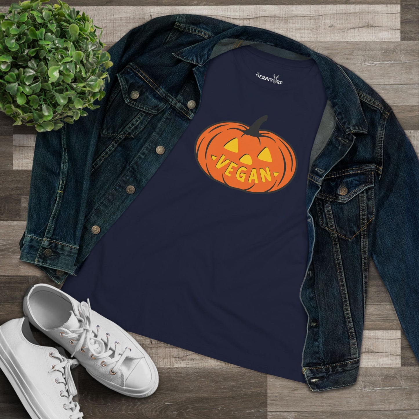 Vegan-o-lantern - Women's Style B&C 6400