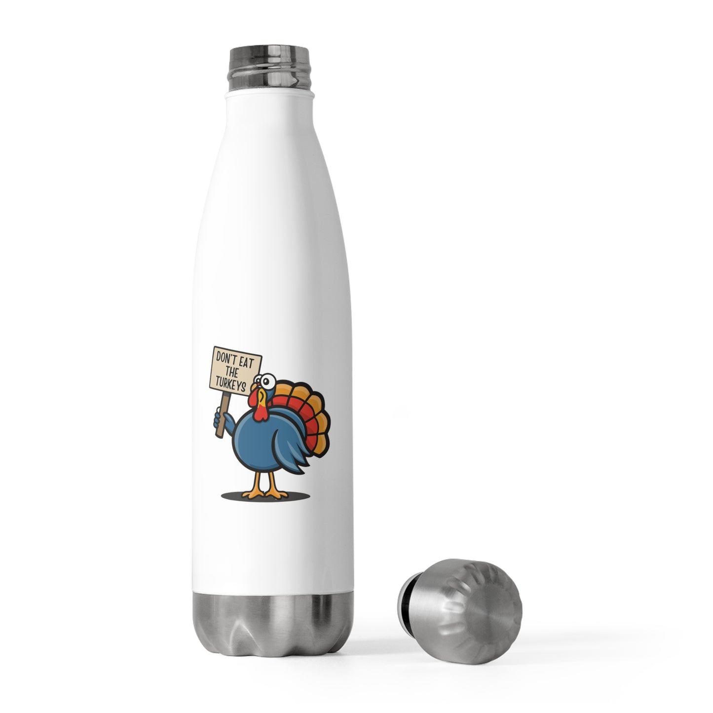 Don't Eat the Turkeys - 20oz Insulated Water Bottle