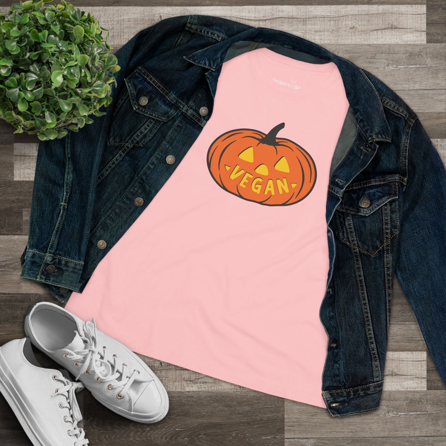 Vegan-o-lantern - Women's Style B&C 6400