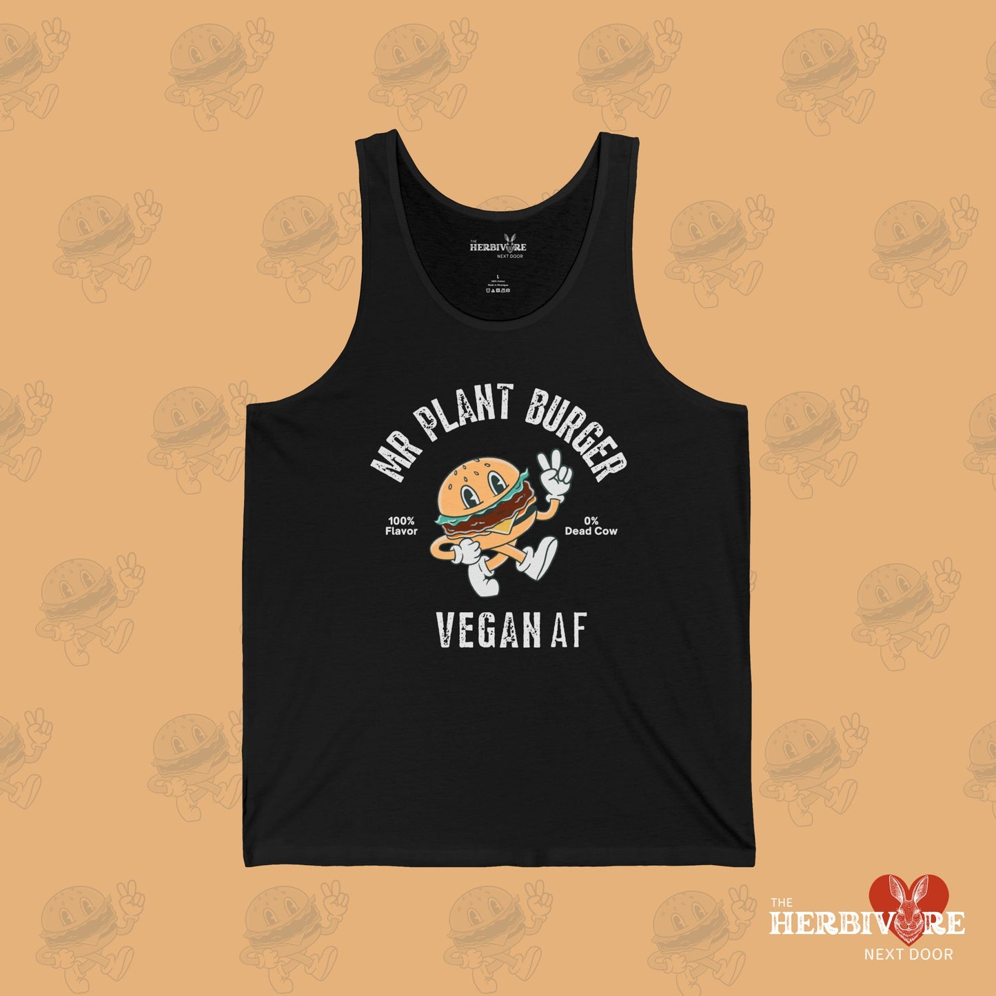 Mr Plant Burger - Unisex Jersey Tank
