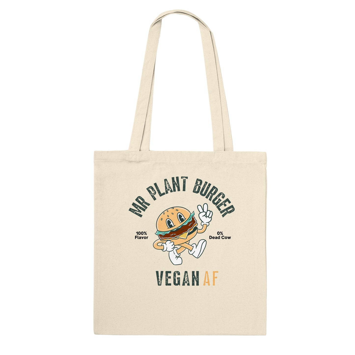 Mr Plant Burger Tote Bag