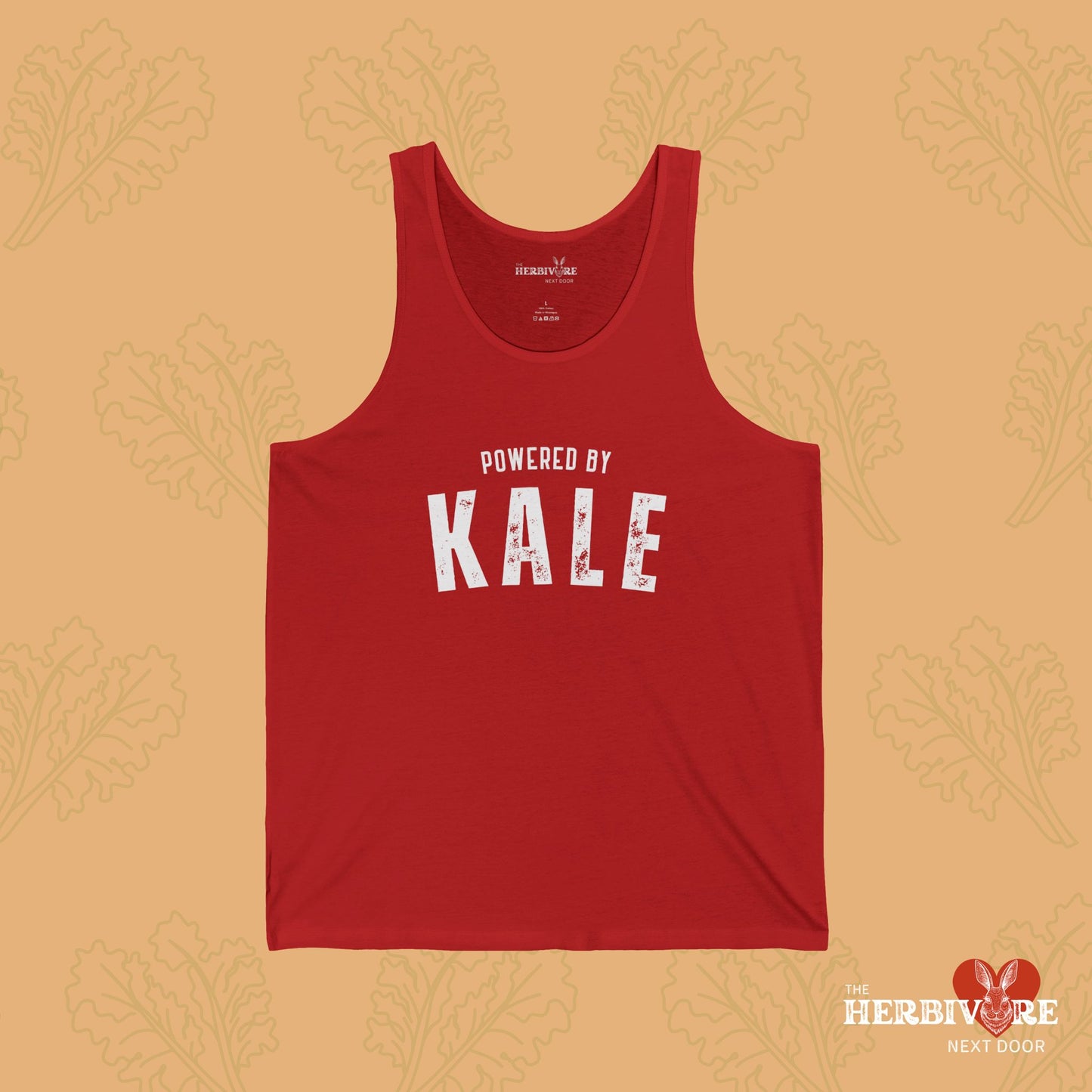 Powered By Kale  Unisex Jersey Tank