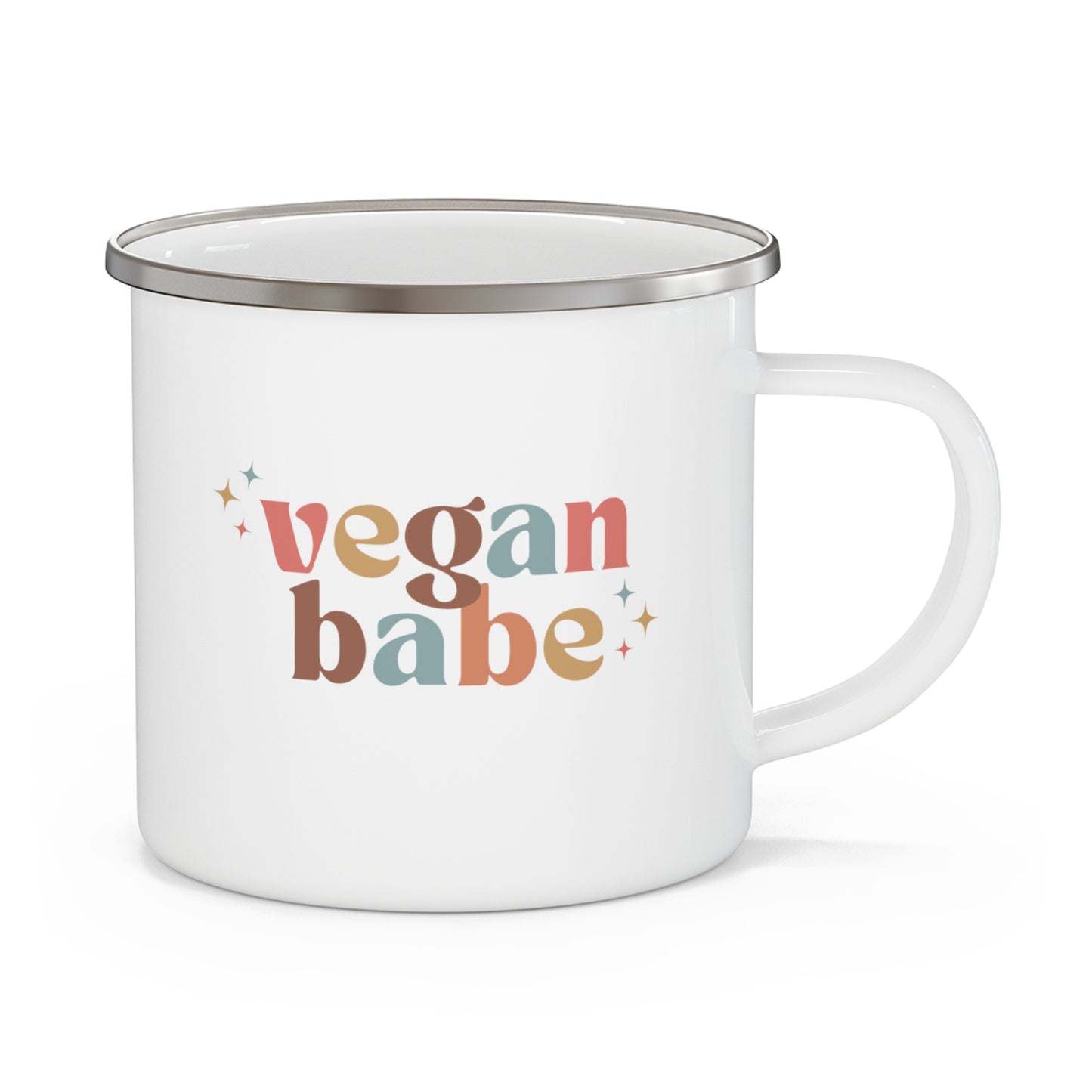 Vegan Babe - Enamel Mug