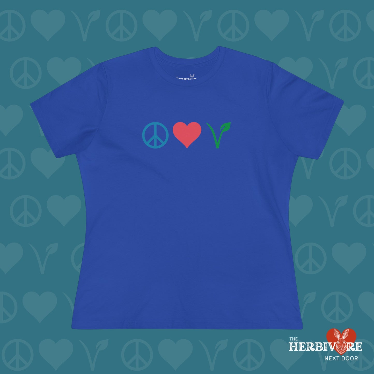 Peace Love Vegan - Women's Style B&C 6400