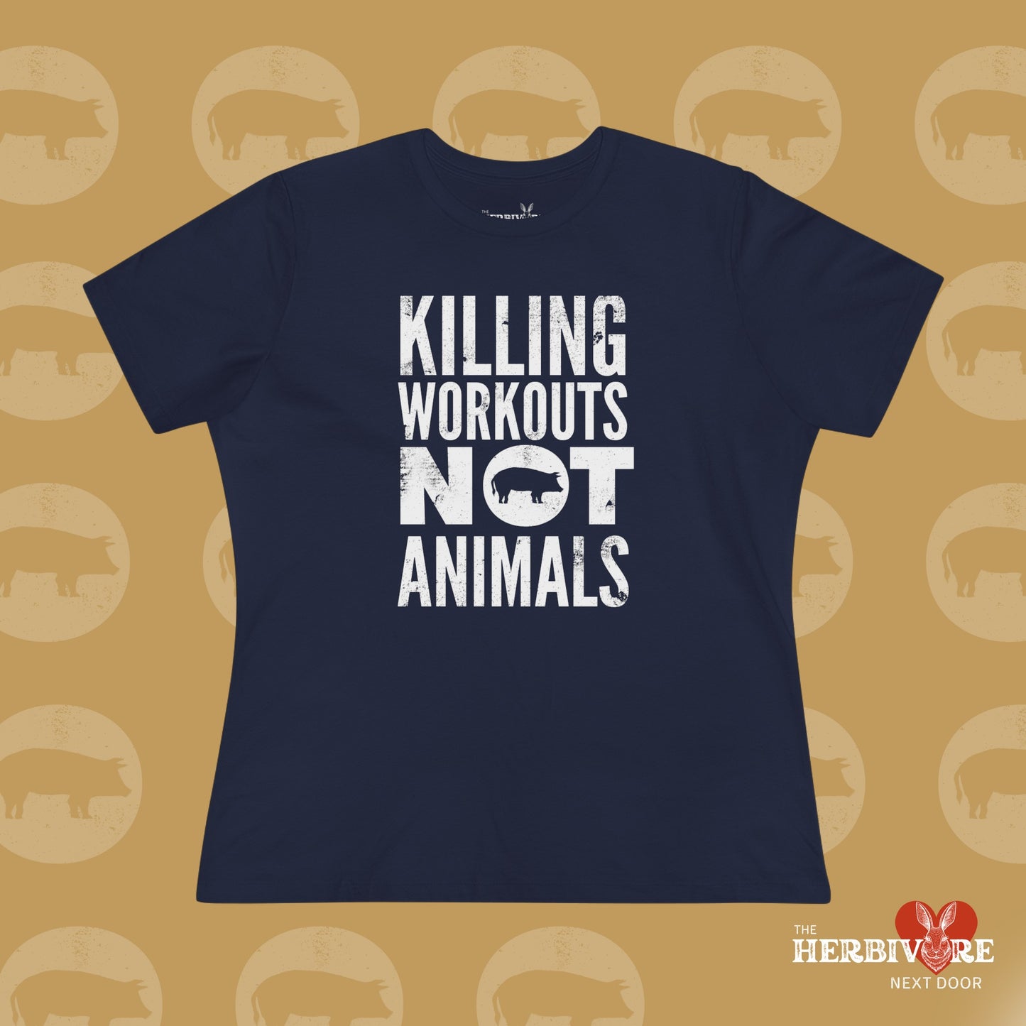 Killing Workouts Not Animals - Women's Style B&C 6400