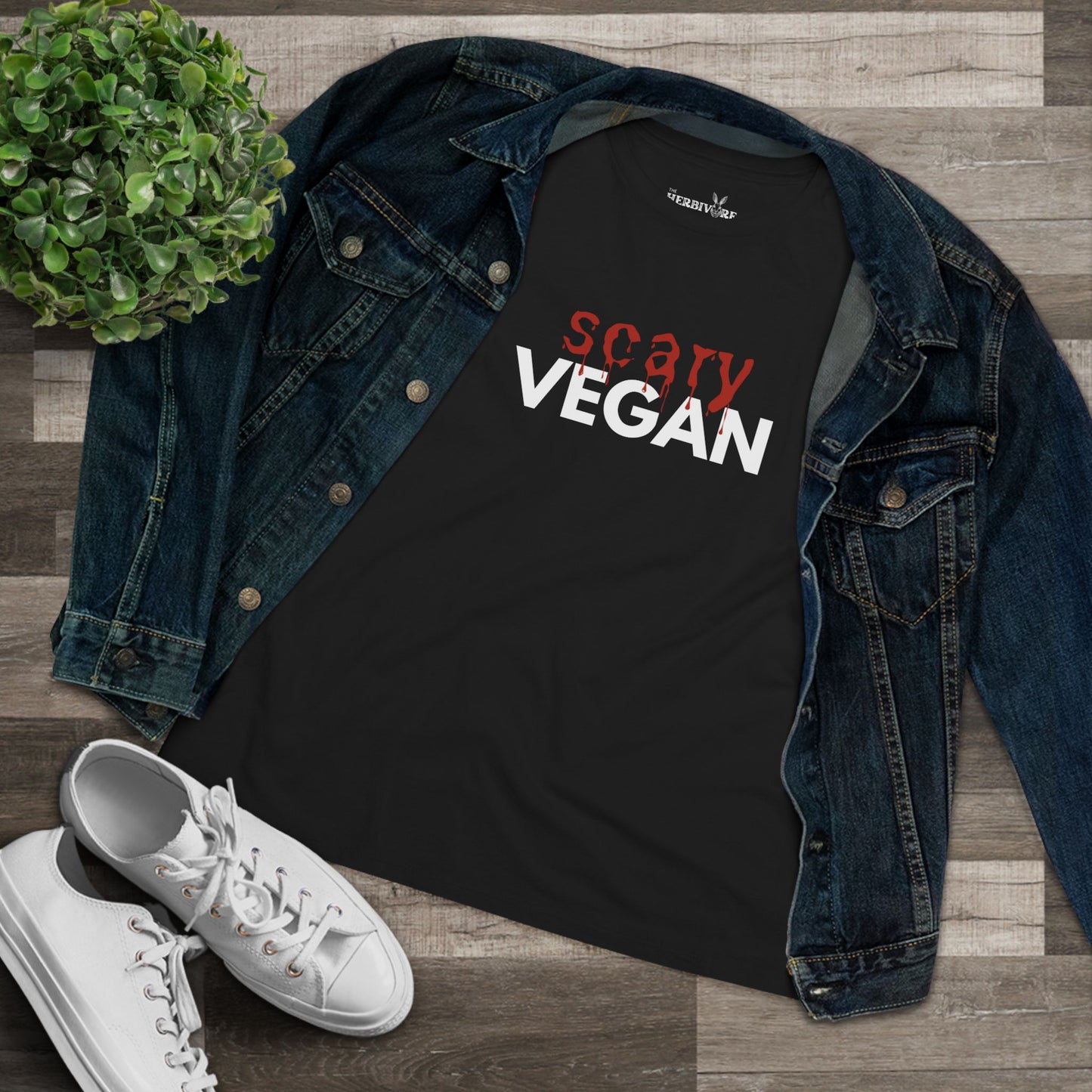 Scary Vegan - Women's Style B&C 6400