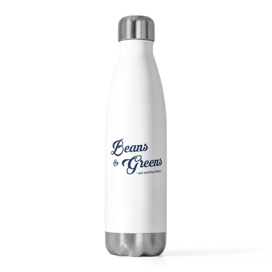 Beans & Greens -  20oz Insulated Water Bottle