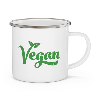 Vegan AF - Enamel Mug