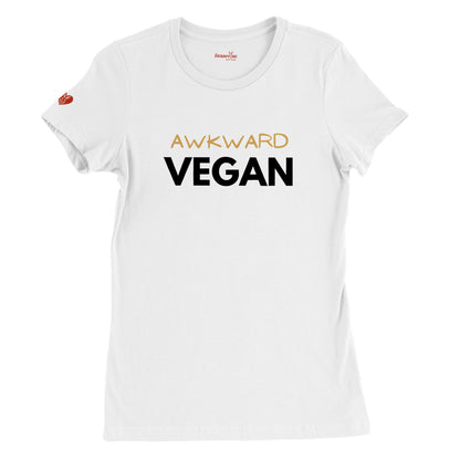 Awkward Vegan - Women's Style (Women's run small - get one size up from normal unisex)