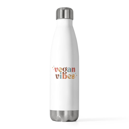 Vegan Vibes 20oz Insulated Water Bottle