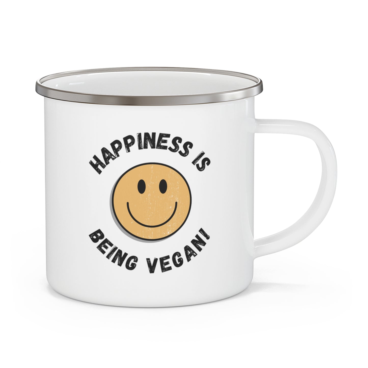 Happiness is - Enamel Mug