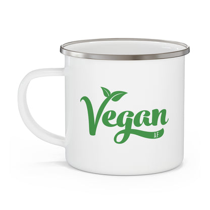 Vegan AF - Enamel Mug