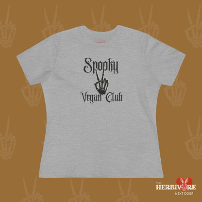 Spooky Vegan Club - Women's Style B&C 6400