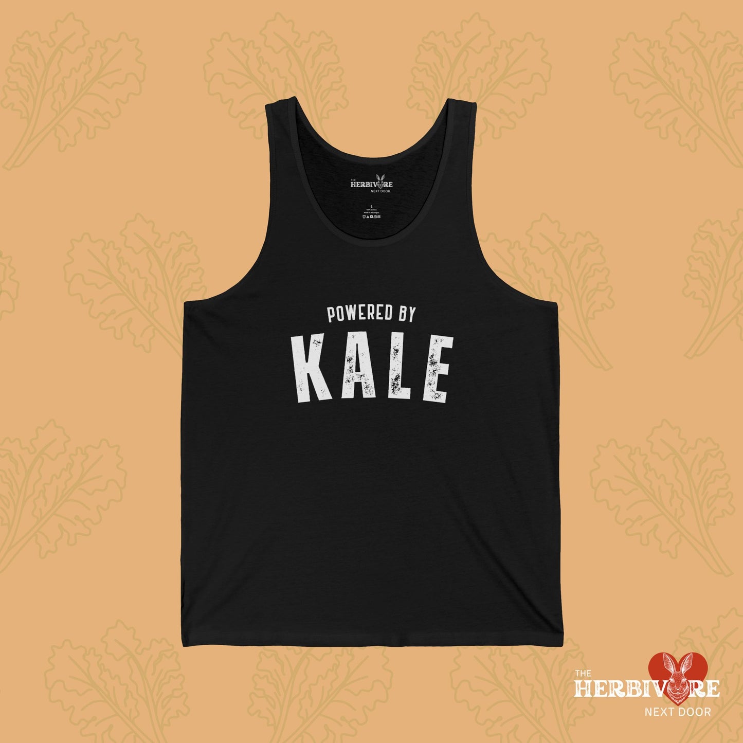 Powered By Kale  Unisex Jersey Tank