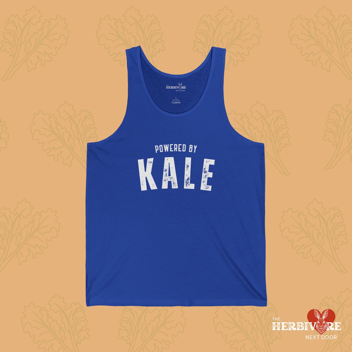 Powered By Kale  Unisex Jersey Tank