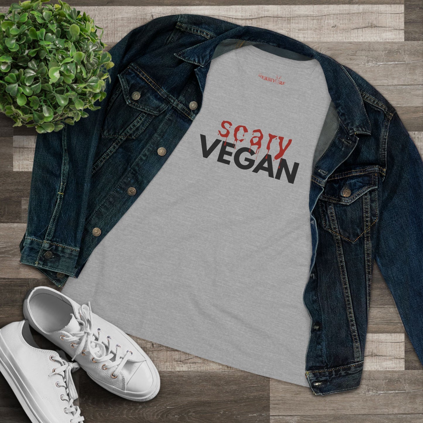 Scary Vegan - Women's Style B&C 6400