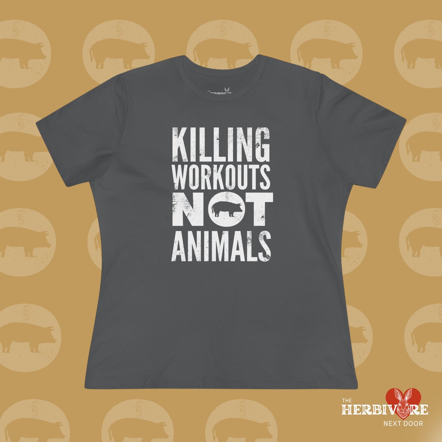 Killing Workouts Not Animals - Women's Style B&C 6400