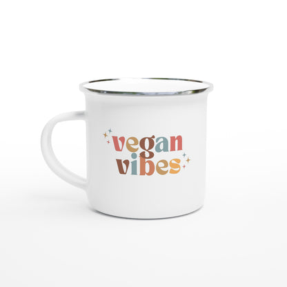 Vegan Vibes - Enamel Mug