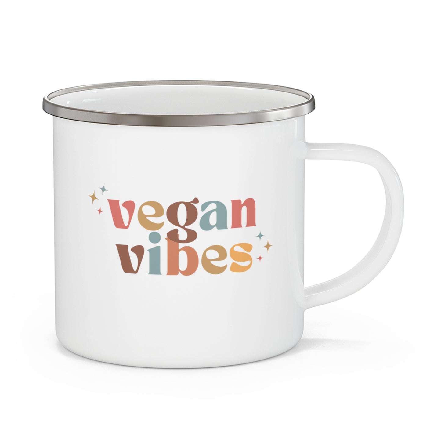 Vegan Vibes - Enamel Mug