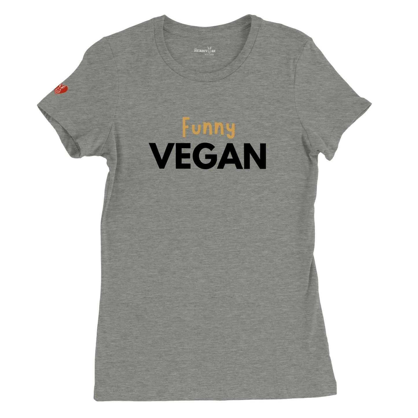 Funny Vegan - Women's style (Women's run small - get one size up from normal unisex)