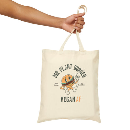 Mr Plant Burger Tote Bag