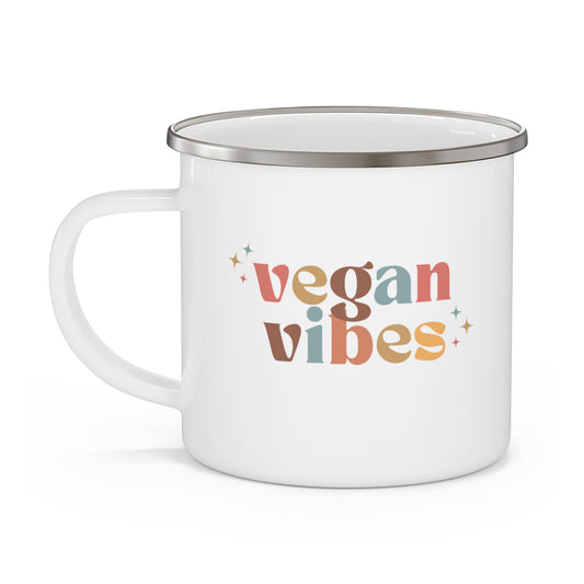 Vegan Vibes - Enamel Mug