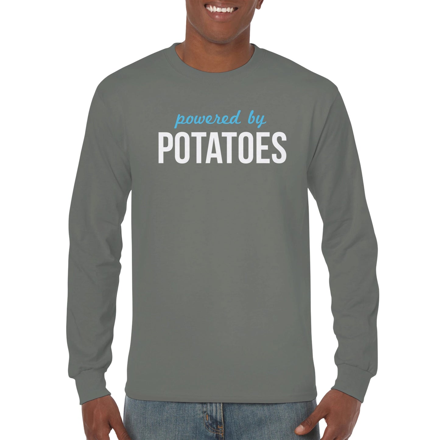 Powered by Potatoes - Longsleeve Shirt