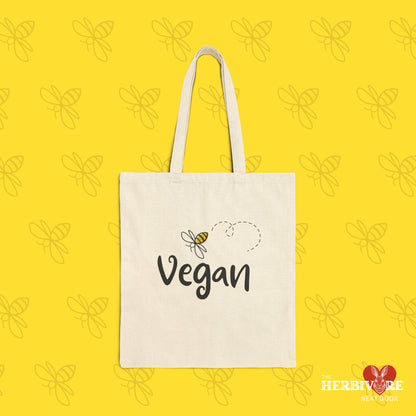 Bee Vegan - Tote Bag