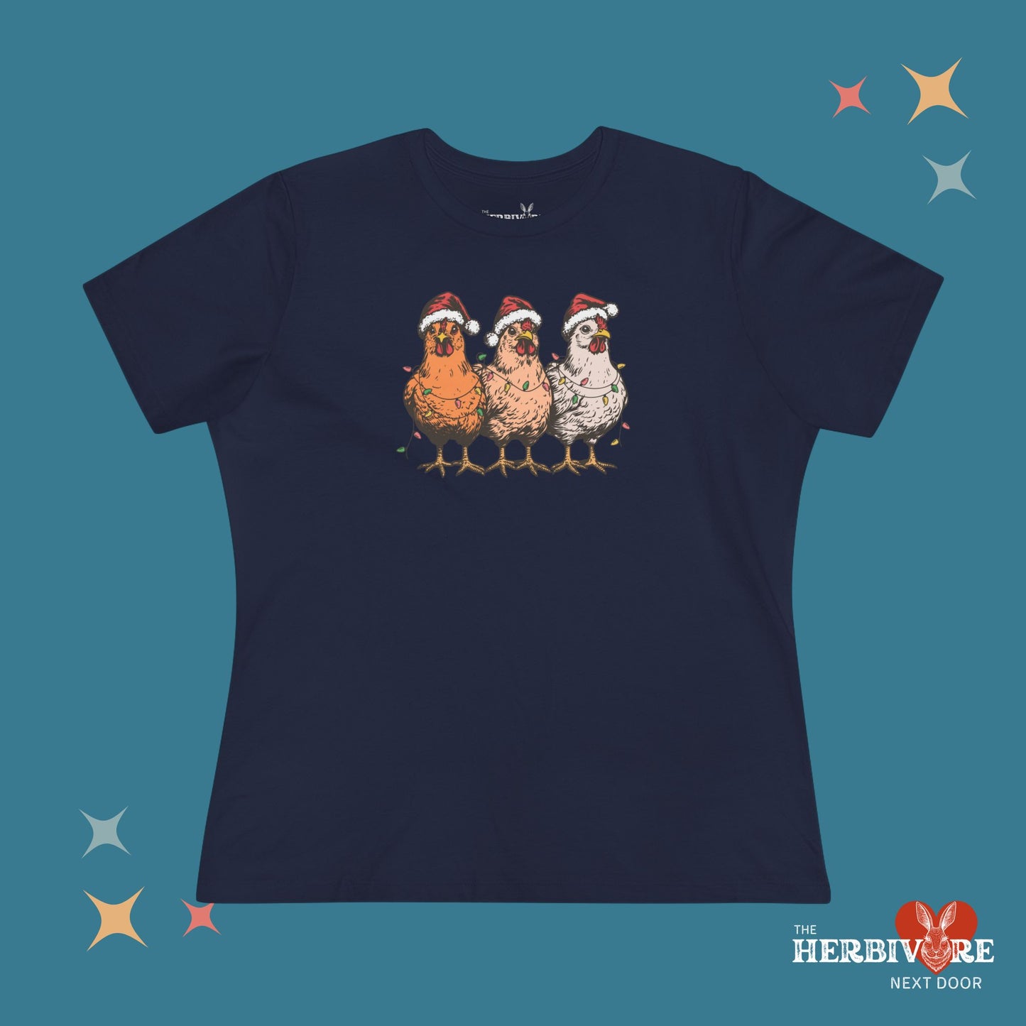 Christmas Chickens - Women's Style B&C 6400