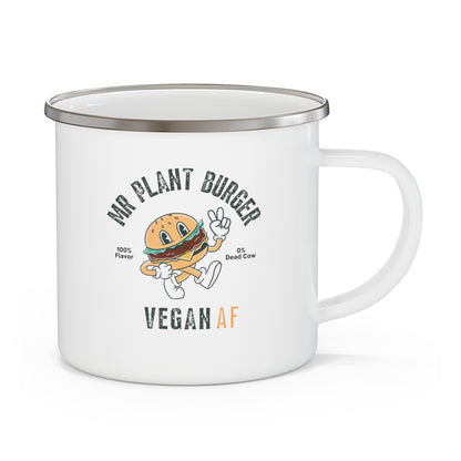 Mr Plant Burger Enamel Mug