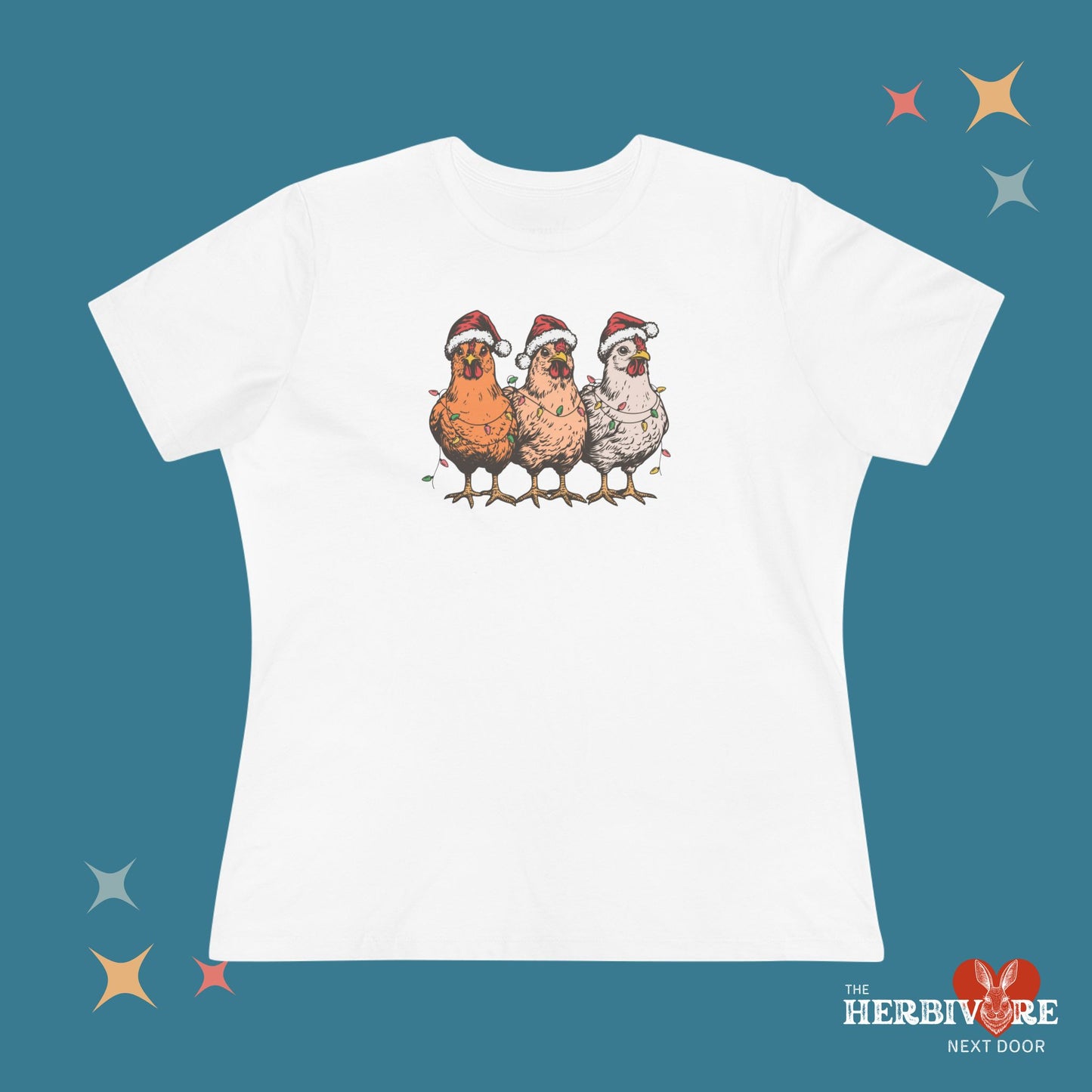 Christmas Chickens - Women's Style B&C 6400