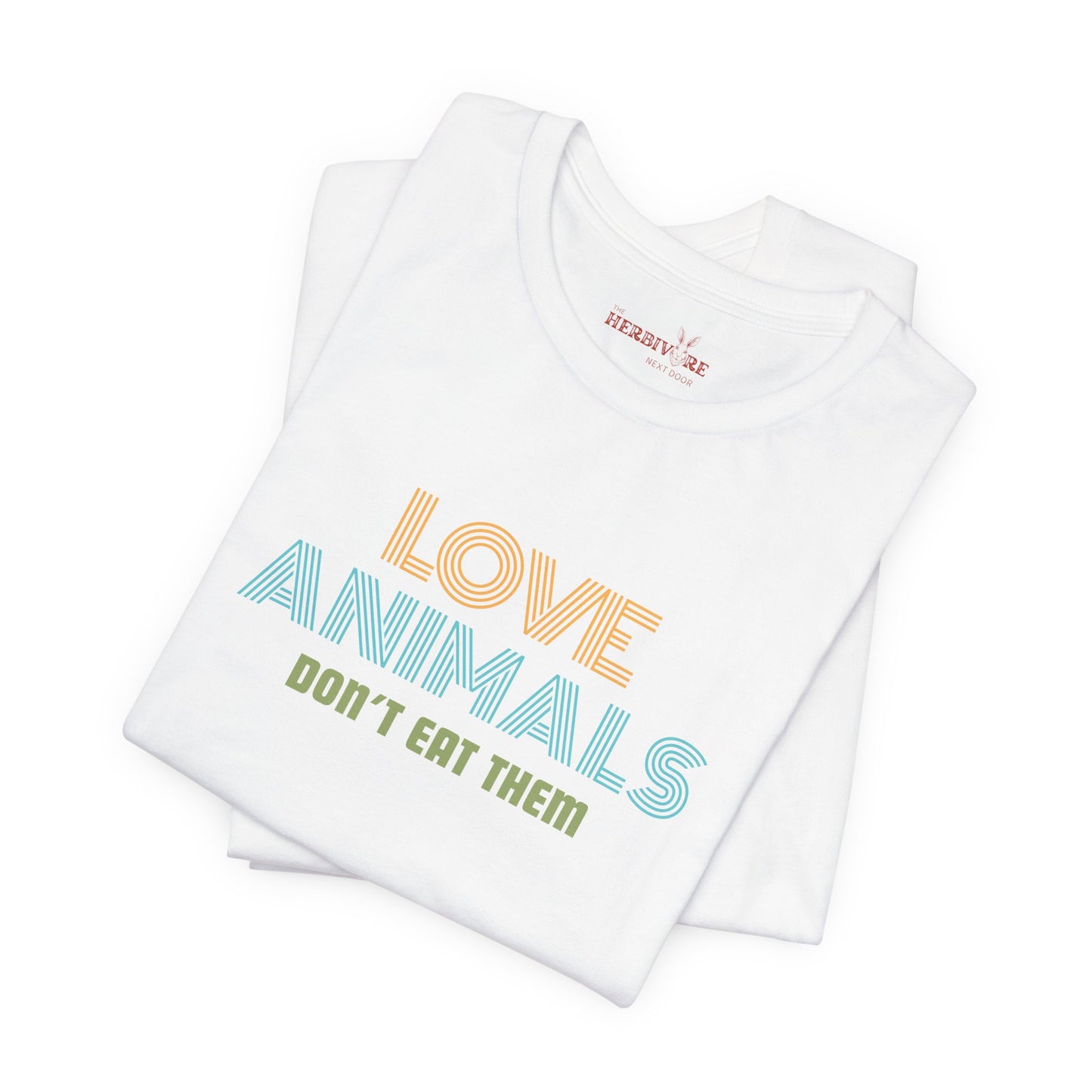 Love Animals, Don't Eat Them (Retro) - Unisex