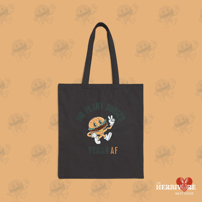 Mr Plant Burger Tote Bag