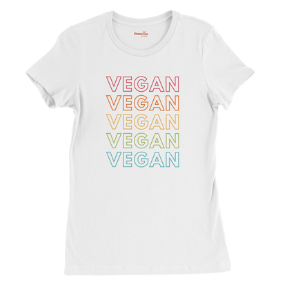 Vegan Pride - Women's Style (Women's run small - get one size up from normal unisex)