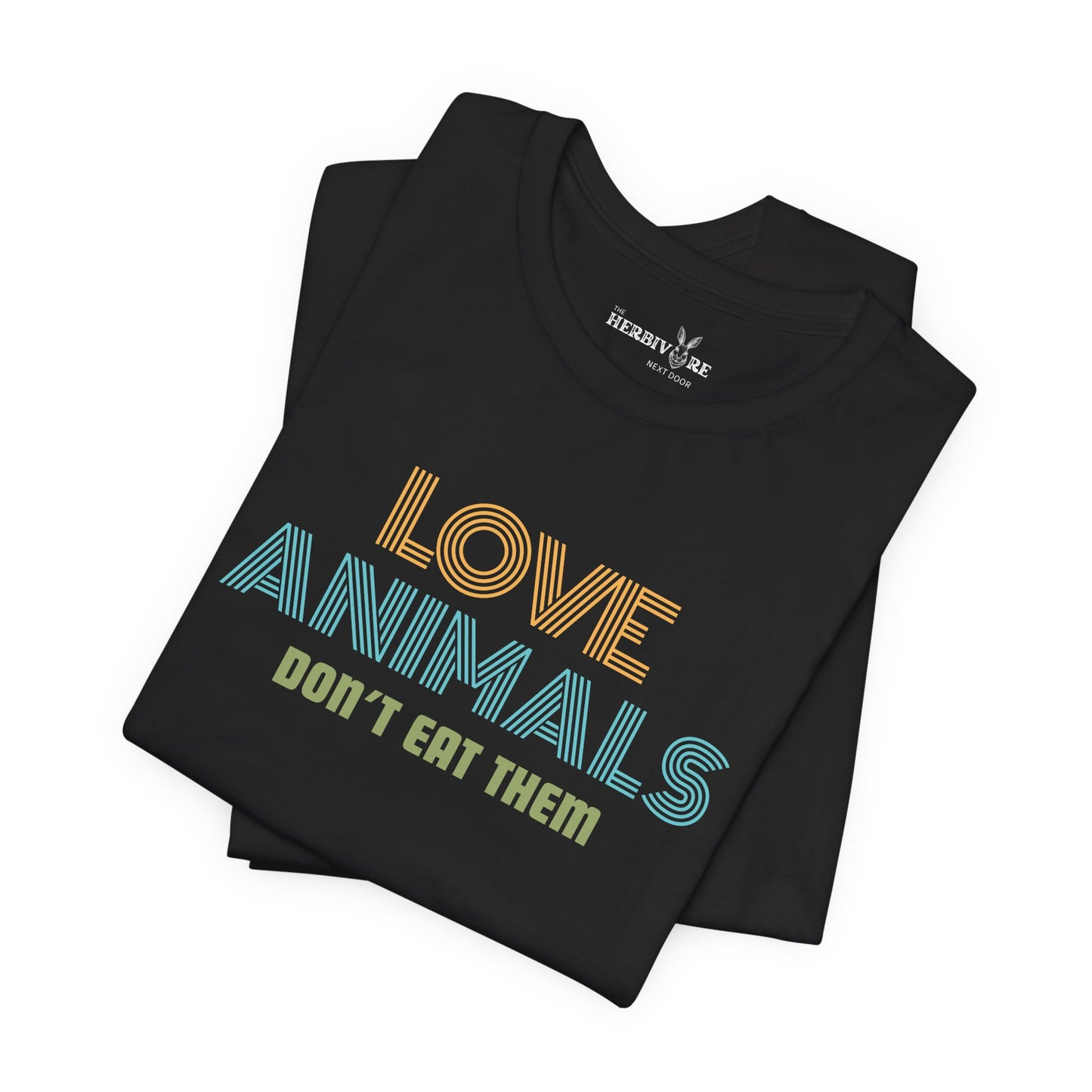 Love Animals, Don't Eat Them (Retro) - Unisex