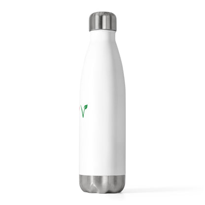 Peace Love Vegan - 20oz Insulated Water Bottle